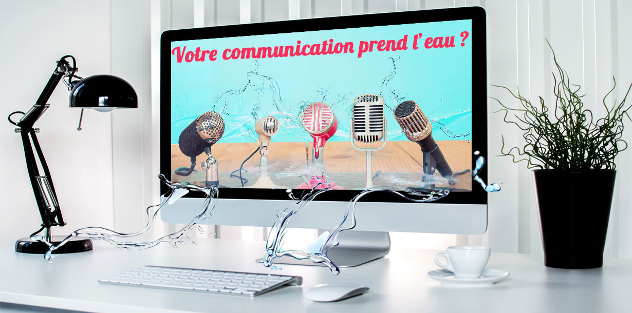 Votre communication prend l'eau ? graphiste freelance région aix marseille